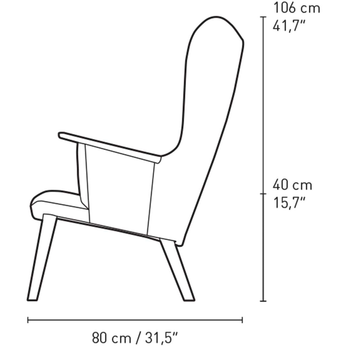[product_category]-Carl Hansen Ch78 Mama Bear Lounge Chair, Oak Oil/Grey Hallingdal 0130-Carl Hansen-5714413522206-CH7817-CAR-8