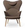  Ch78 Mama Bear Lounge Chair Oak Soulted/Brown Fiord 0271