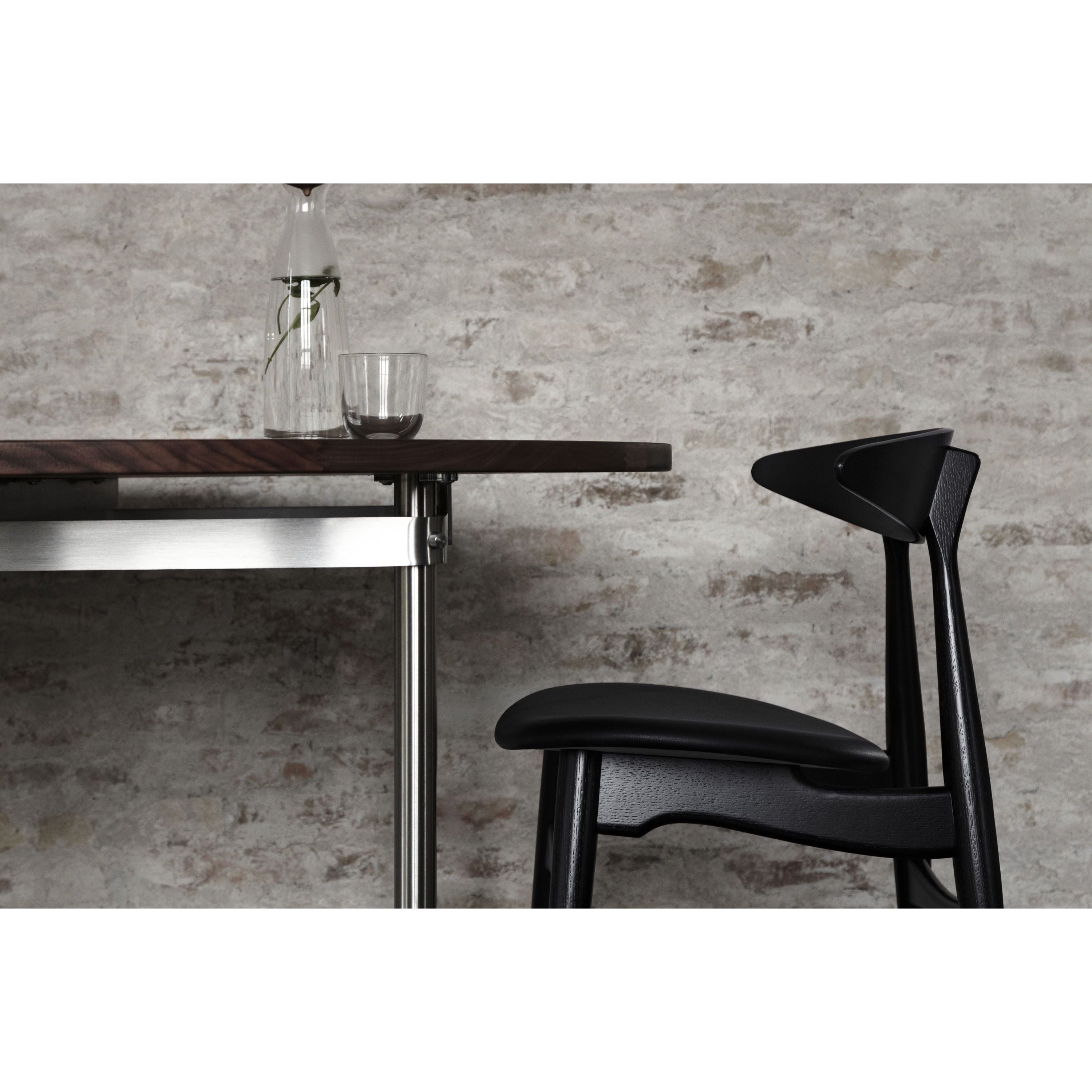 [product_category]-Carl Hansen Ch88 P Chair, Oiled Oak/Black Leather-Carl Hansen-5714413381117-CH88P-thor301-oakoiled-CAR-4