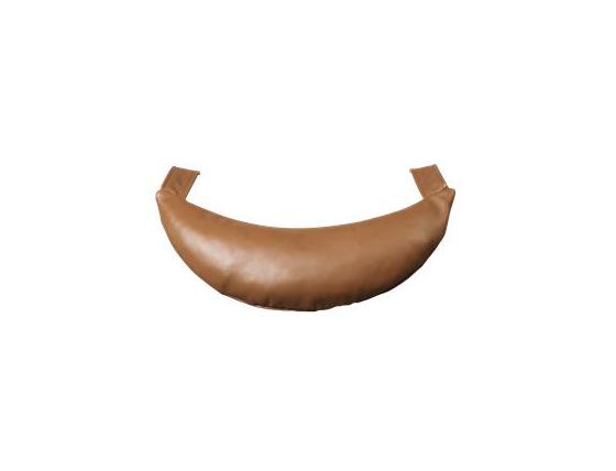 [product_category]-Carl Hansen Cu Ch78 Neck Pillow, Leather Brown Sif 91-Carl Hansen-5714413818620-CH78-NECKPILLOW-SIF91-CAR-1