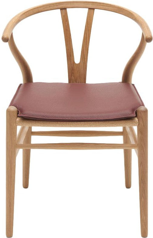 [product_category]-Carl Hansen Cushion For Ch24 Wishbone Chair, Dark Red-Carl Hansen-CUCH24-loke7100-darkred-CAR-1
