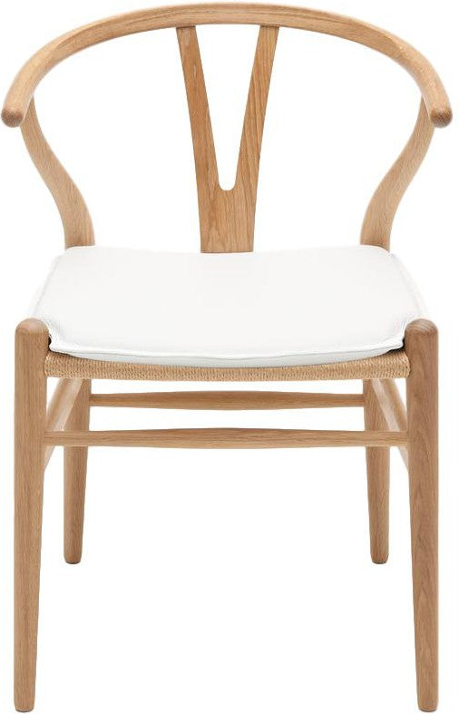 [product_category]-Carl Hansen Cushion For Ch24 Wishbone Chair, White-Carl Hansen-5714413085954-CUCH24-loke7160-white-CAR-1
