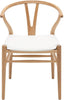Carl Hansen Pude til Ch24 Wishbone -stol, hvid
