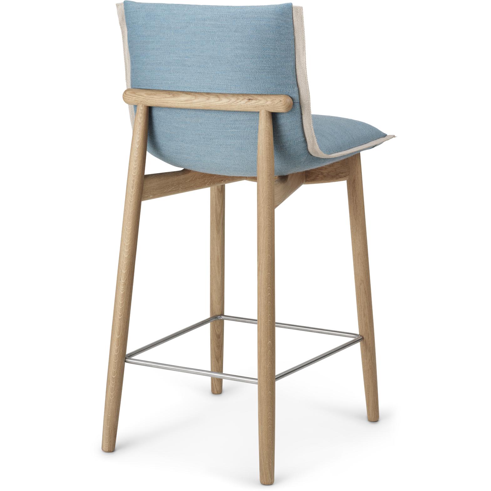 [product_category]-Carl Hansen E007 Embrace Bar Stool Oak Oiled, Mood 03103-Carl Hansen-E007-Oak-Oiled-Mood-03103-CAR-2
