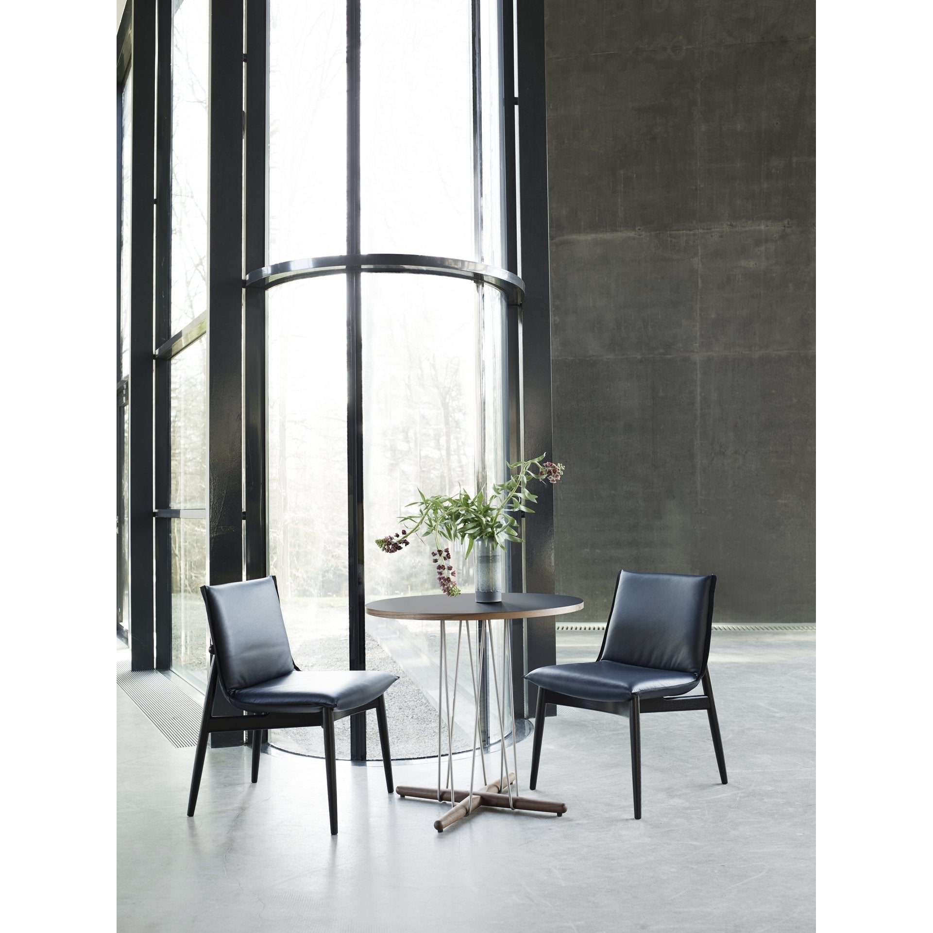 [product_category]-Carl Hansen E020 Embrace Table, Black Oak, ø 79cm-Carl Hansen-5714413317352-E020-795-blackoak-CAR-3