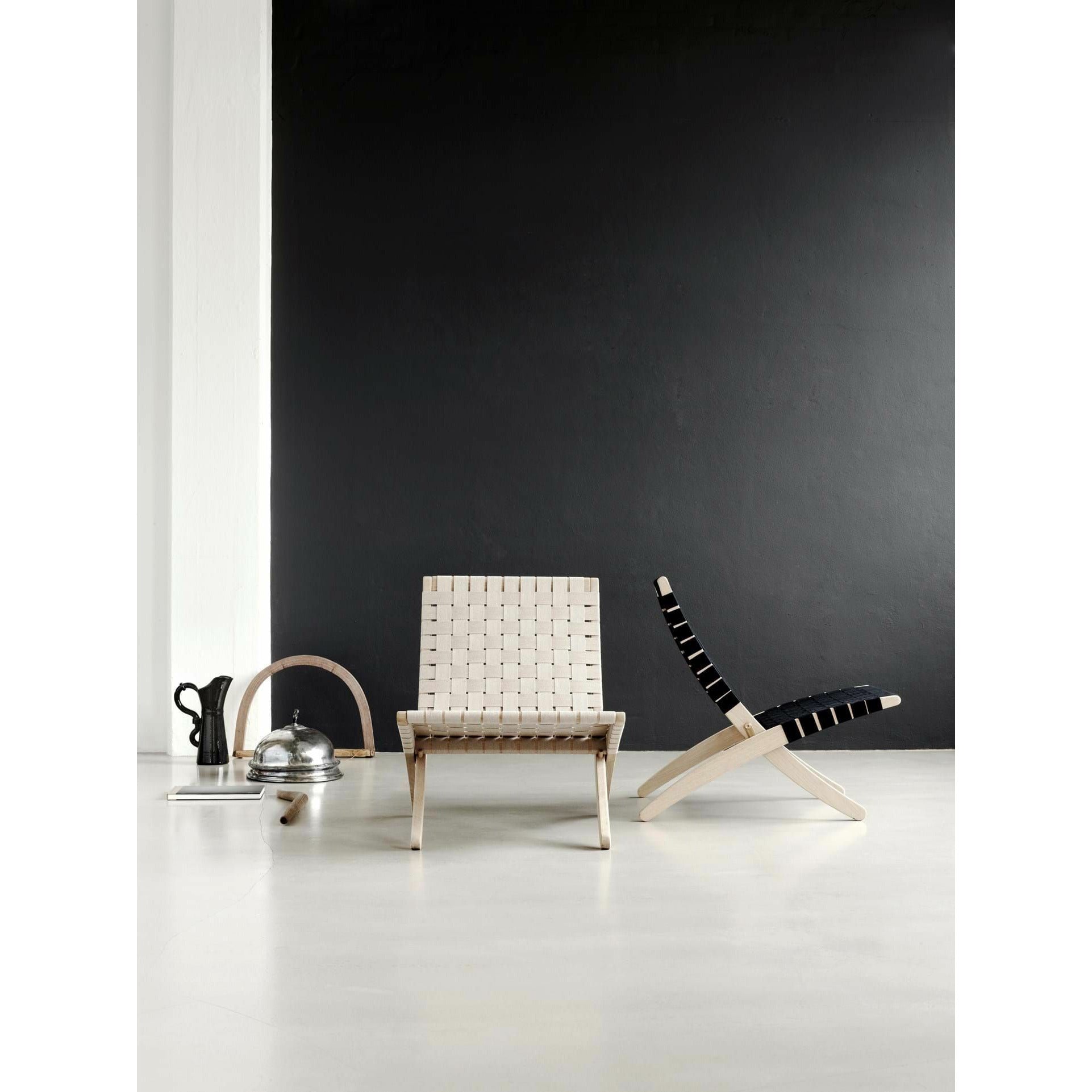 [product_category]-Carl Hansen Mg501 Cuba Chair Outdoor Untreated Teak, Rope/C Harcoal-Carl Hansen-5714413677920-MG501-090-105-FSC-100-VN-CHARCOAL-CAR-5