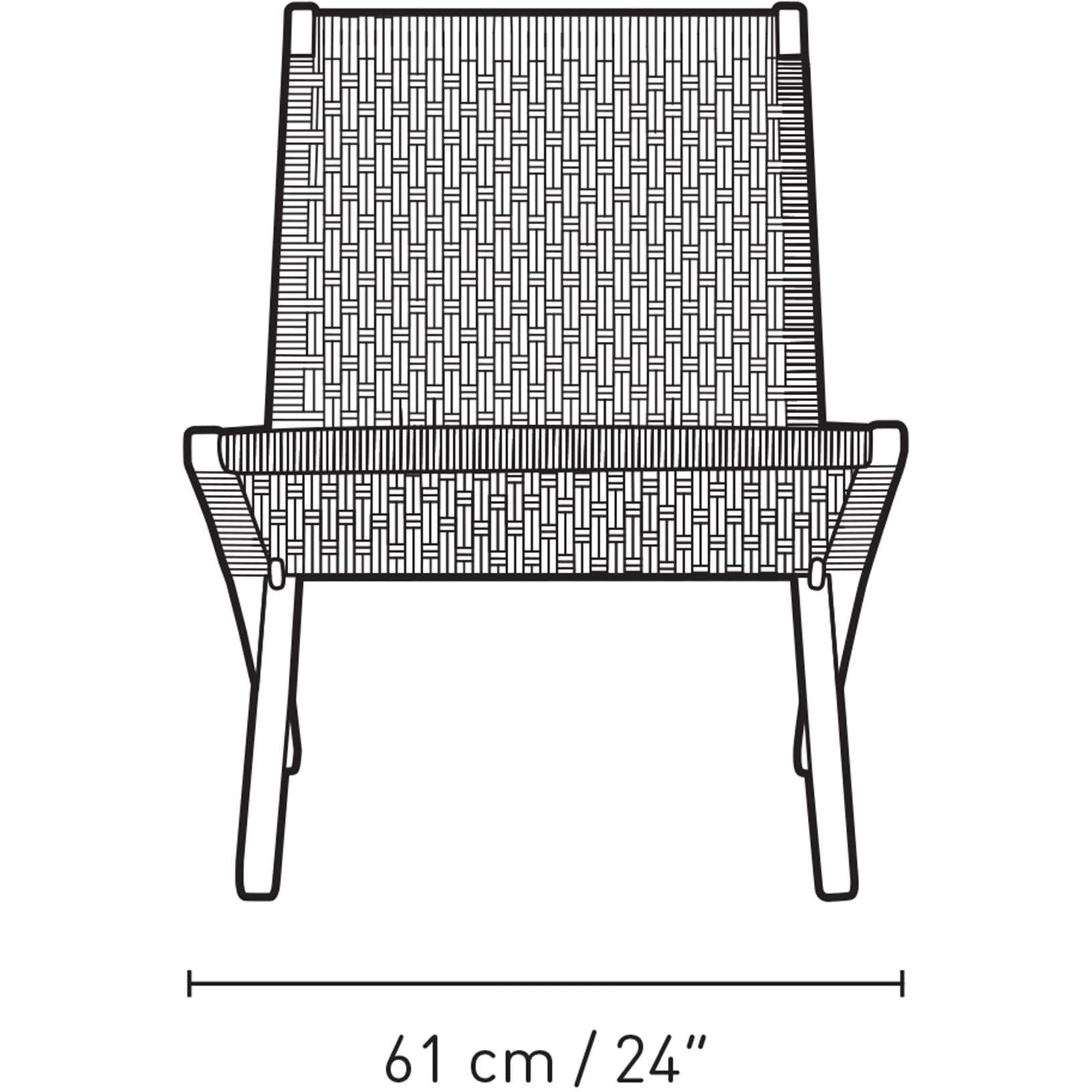 [product_category]-Carl Hansen Mg501 Cuba Chair Outdoor Untreated Teak, Rope/C Harcoal-Carl Hansen-5714413677920-MG501-090-105-FSC-100-VN-CHARCOAL-CAR-9