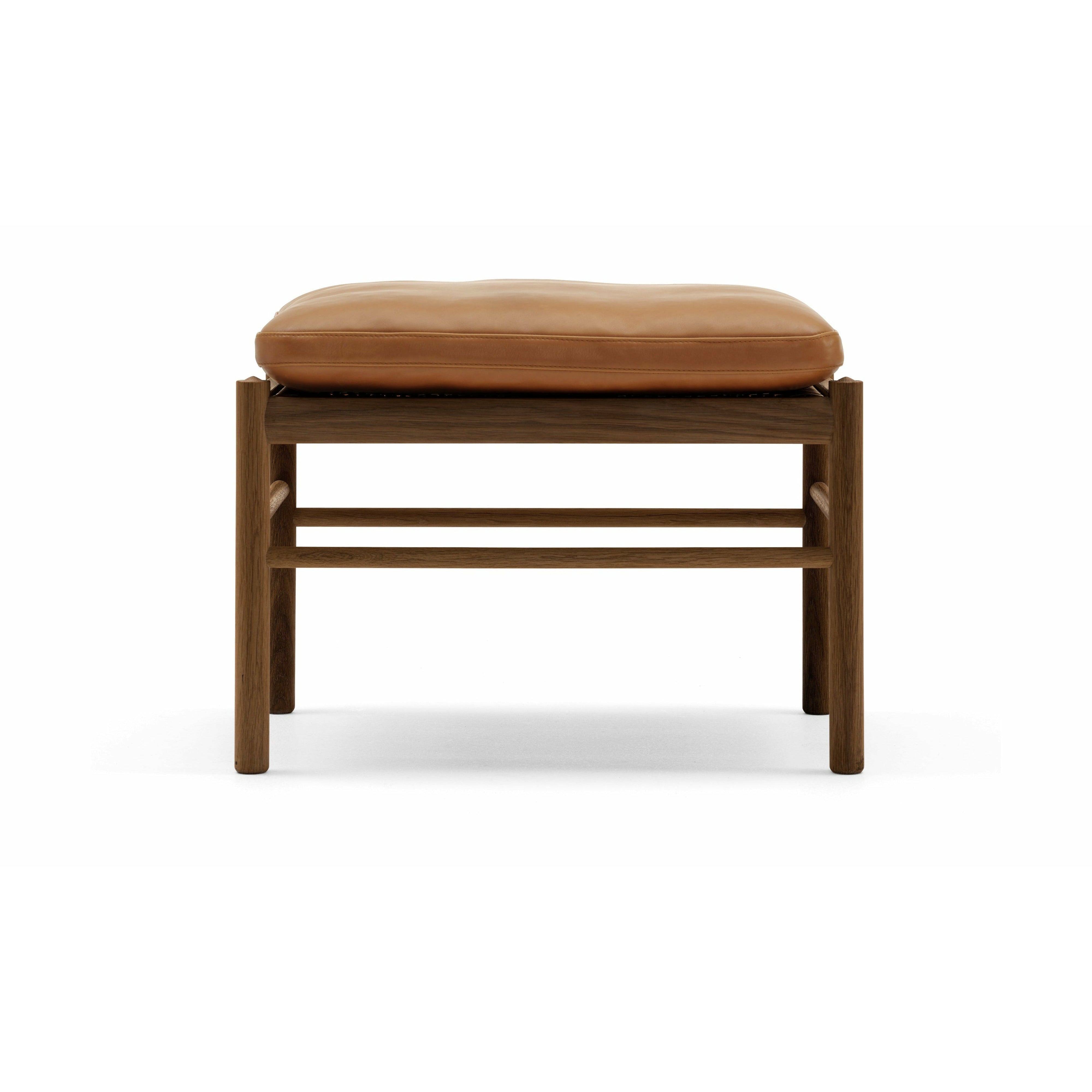 [product_category]-Carl Hansen Ow149 F Footstool For Colonial Chair Oak Smoke Colored Oil, Thor 307-Carl Hansen-OW149F-oak-smokedoil-thor307-CAR-1