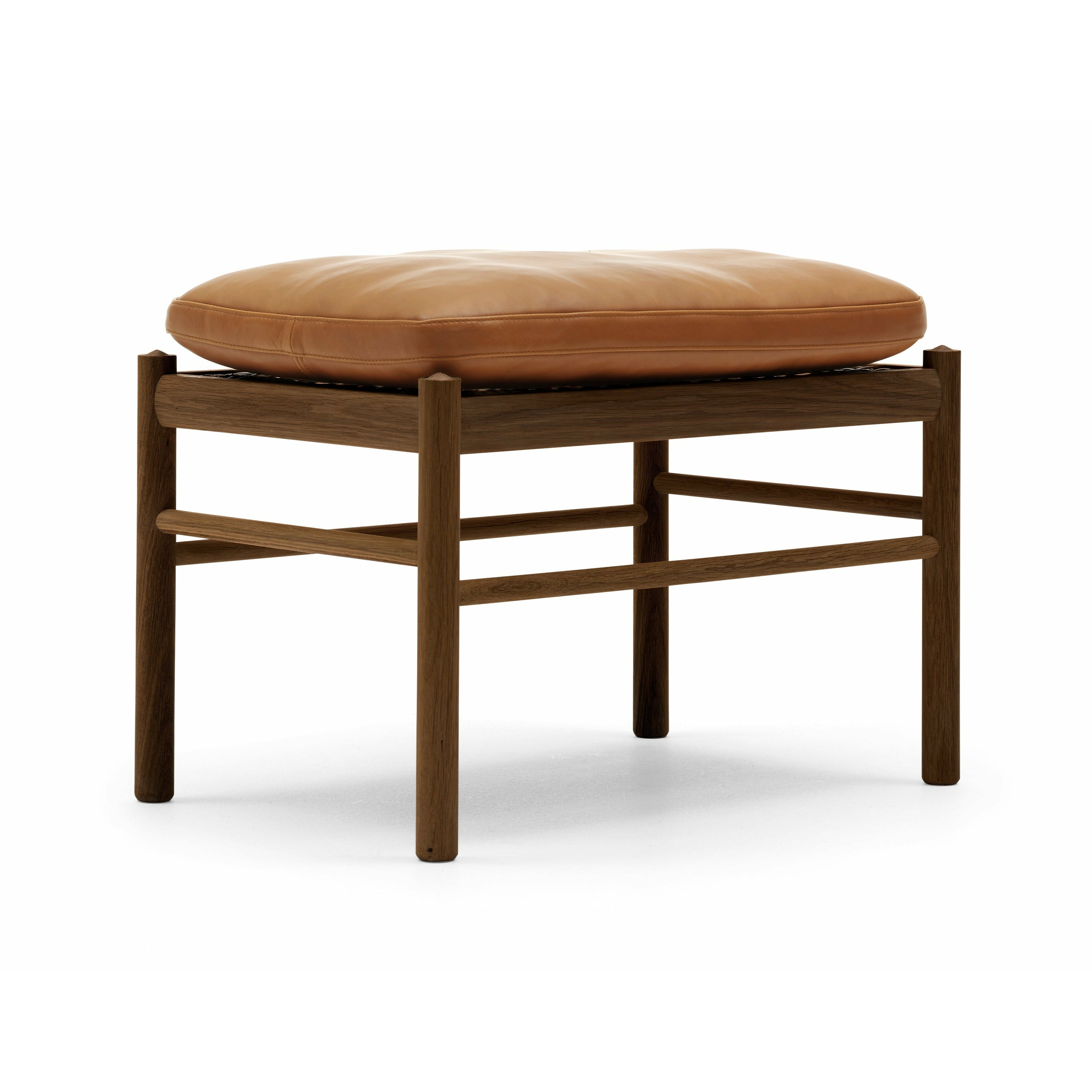 [product_category]-Carl Hansen Ow149 F Footstool For Colonial Chair Oak Smoke Colored Oil, Thor 307-Carl Hansen-OW149F-oak-smokedoil-thor307-CAR-2