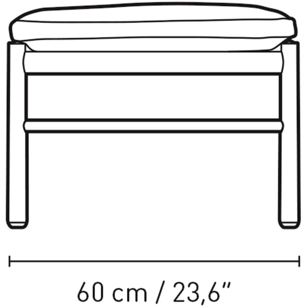 [product_category]-Carl Hansen Ow149 F Footstool For Colonial Chair Oak Smoke Colored Oil, Thor 307-Carl Hansen-OW149F-oak-smokedoil-thor307-CAR-3