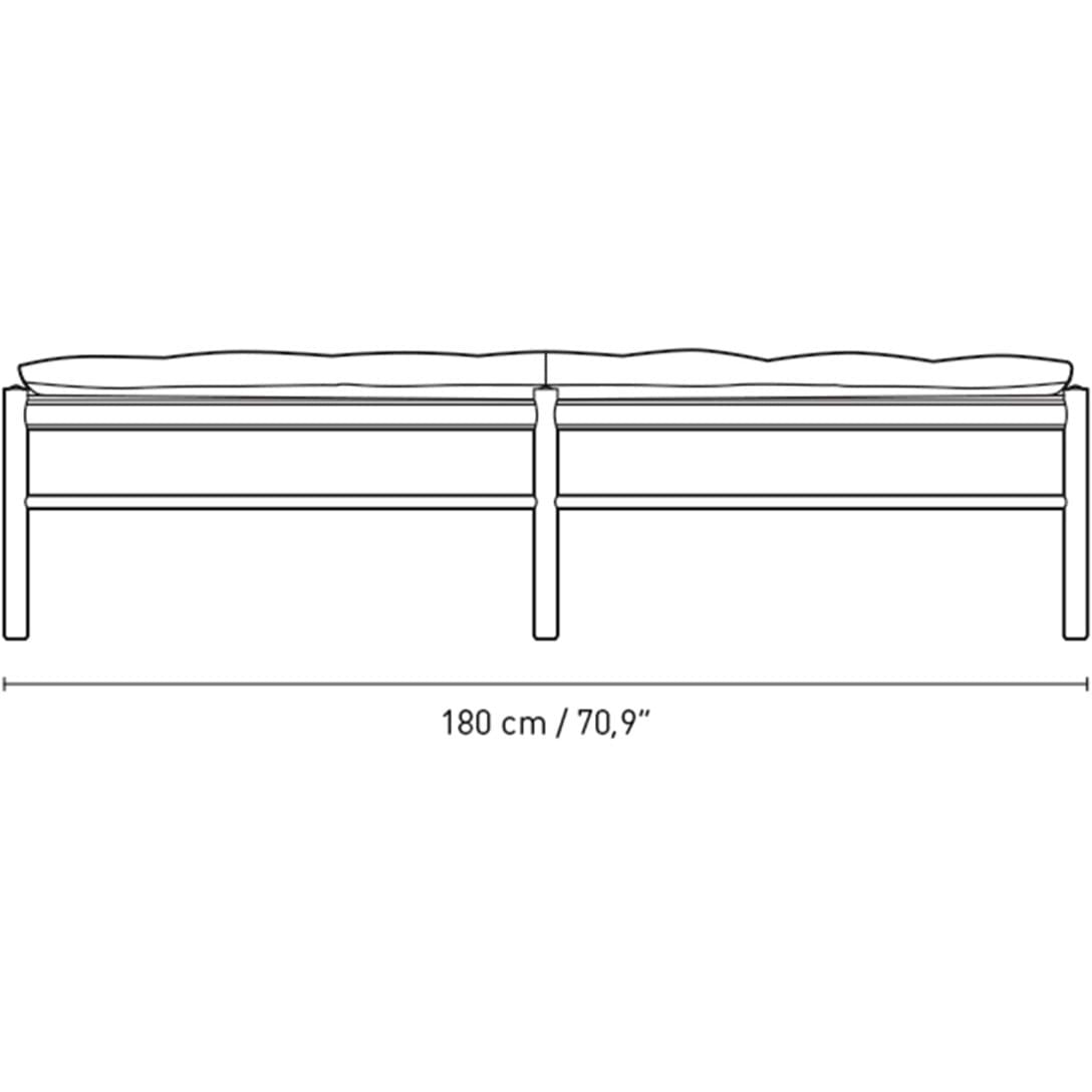 [product_category]-Carl Hansen Ow150 Daybed Oak Smoke Oil, Re Wool 218-Carl Hansen-OW150-oak-smokedoil-rewool218-CAR-3
