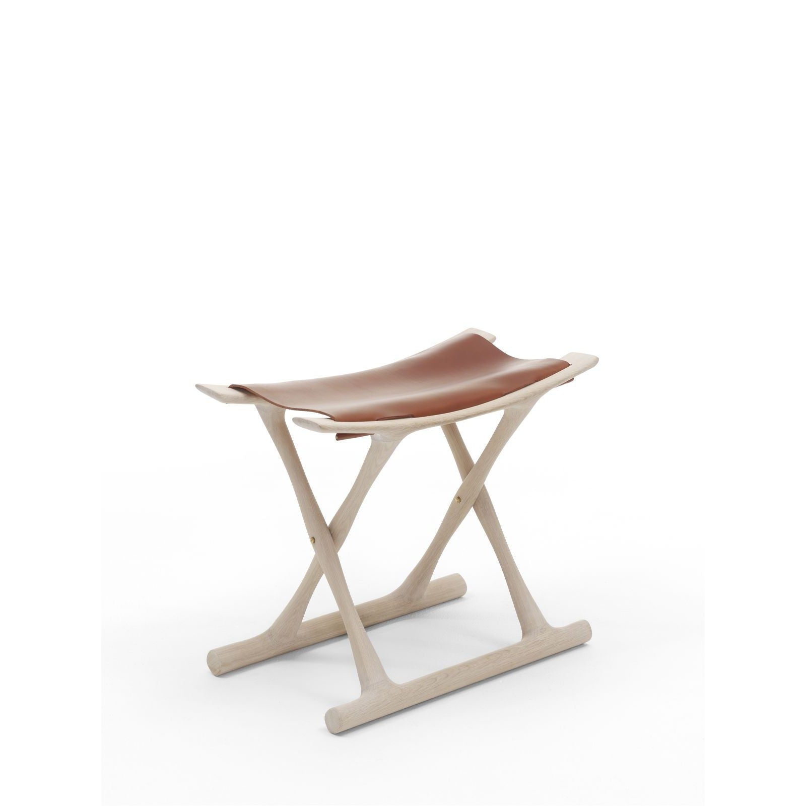 [product_category]-Carl Hansen Ow2000 Egyptian Chair, Soap Oak/Black Leather-Carl Hansen-CHOW2000-blacksaddle-soapedoak-CAR-3