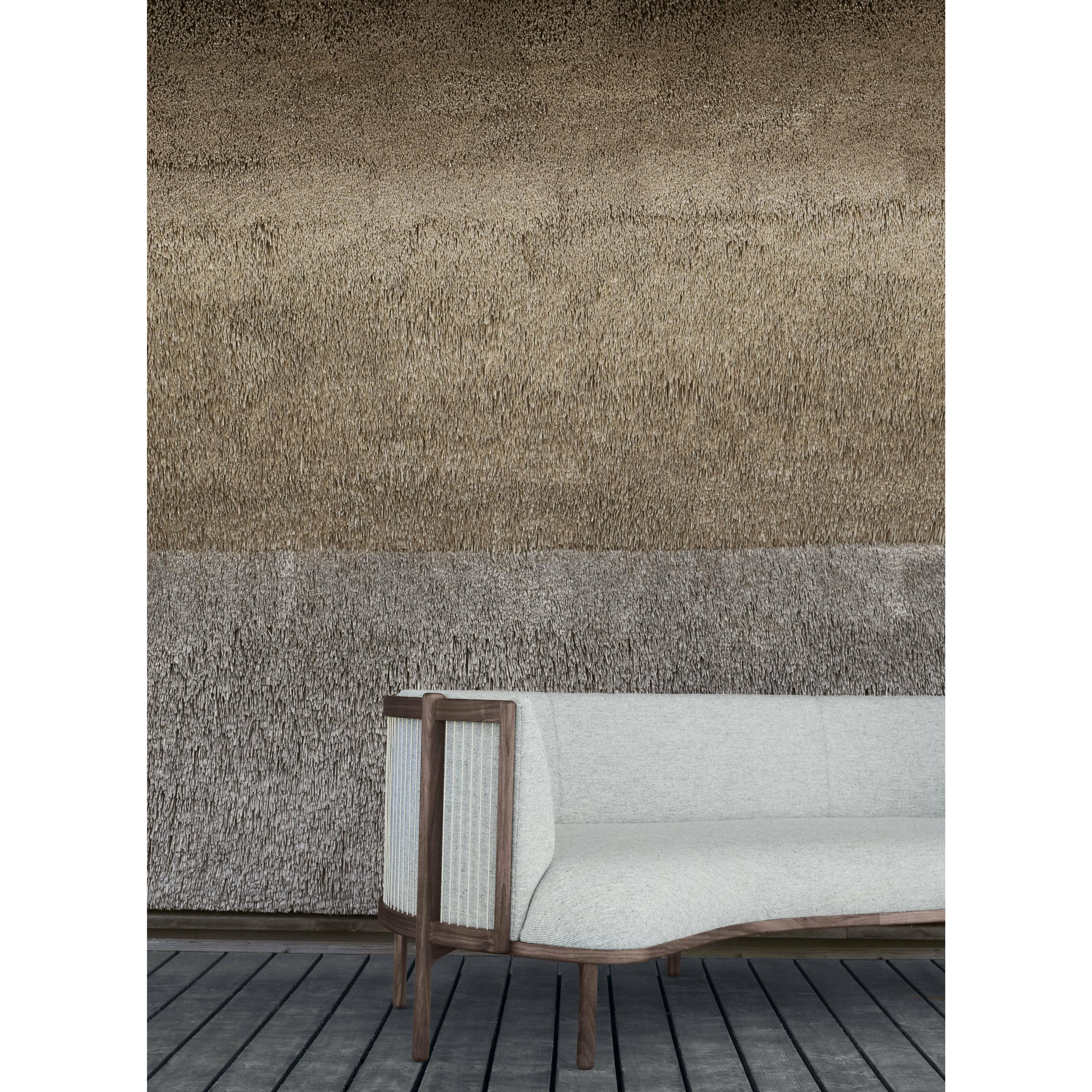 [product_category]-Carl Hansen Rf1903 L Sideways Sofa 3 Seater Left Oak Oil/Hallingdal 100 Fabric, White/Natural Brown-Carl Hansen-RF1903-L-oak-oil-hallingdal65-100-CAR-9