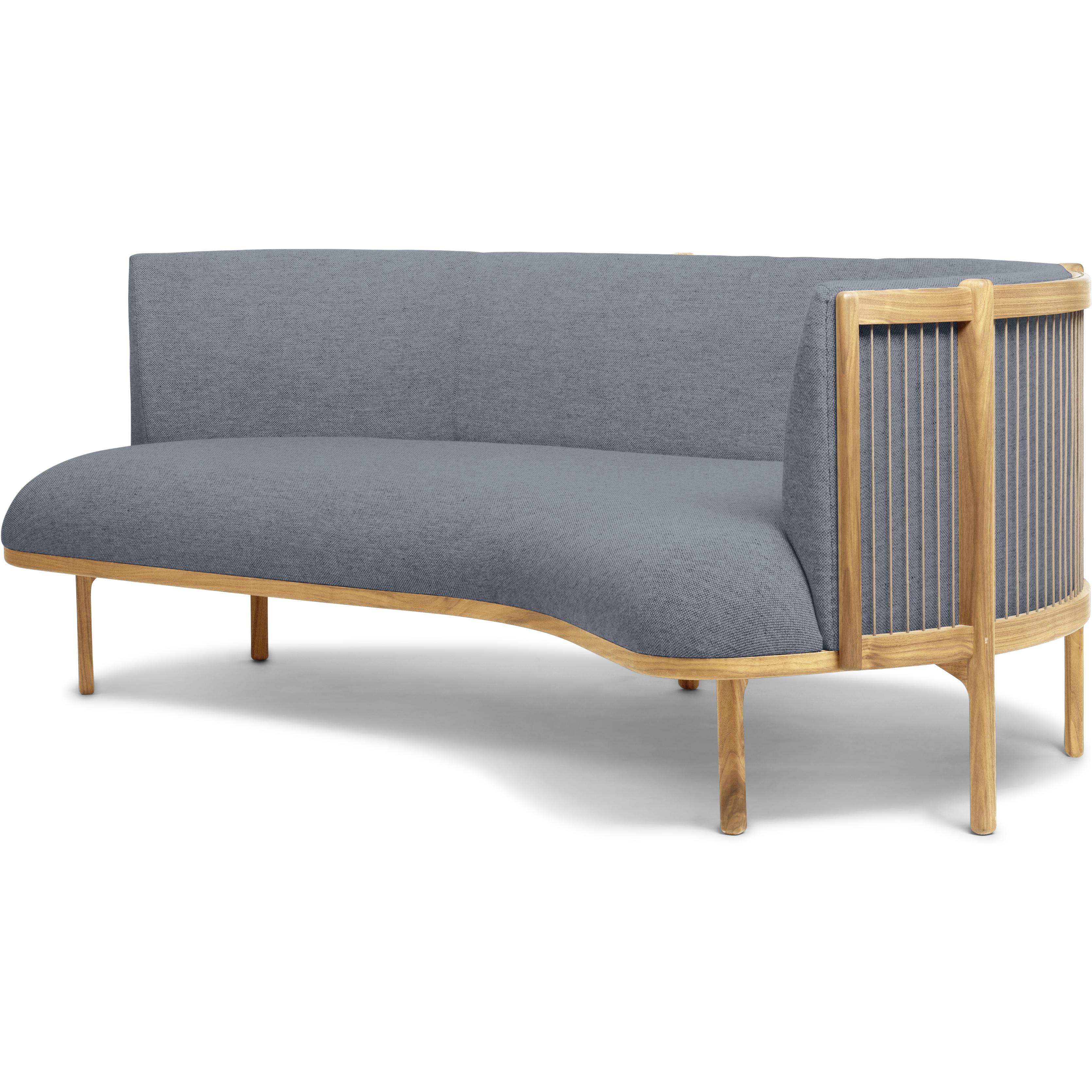[product_category]-Carl Hansen Rf1903 R Sideways Sofa 3 Seater Right Oak Oil/Fiord Fabric, Gray/Natural Brown-Carl Hansen-RF1903-R-oak-oil-Fiord-751-CAR-1