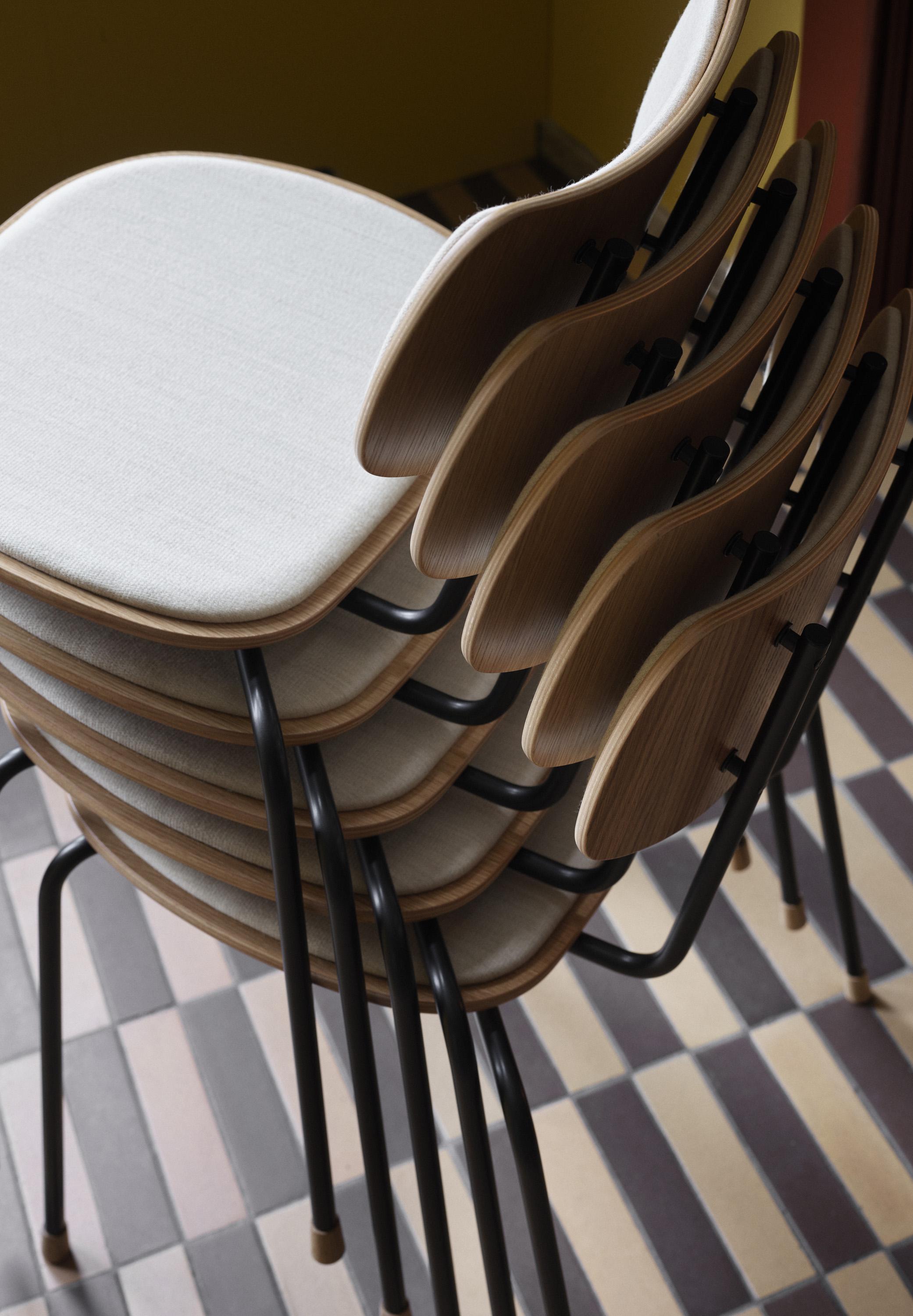 [product_category]-Carl Hansen Vla26p Vega Chair, Oak Lacquered/Mood 01104-Carl Hansen-5715230858592-VLA26P-020-104-9005-HR-FSC-70-Mood 01104-CAR-12