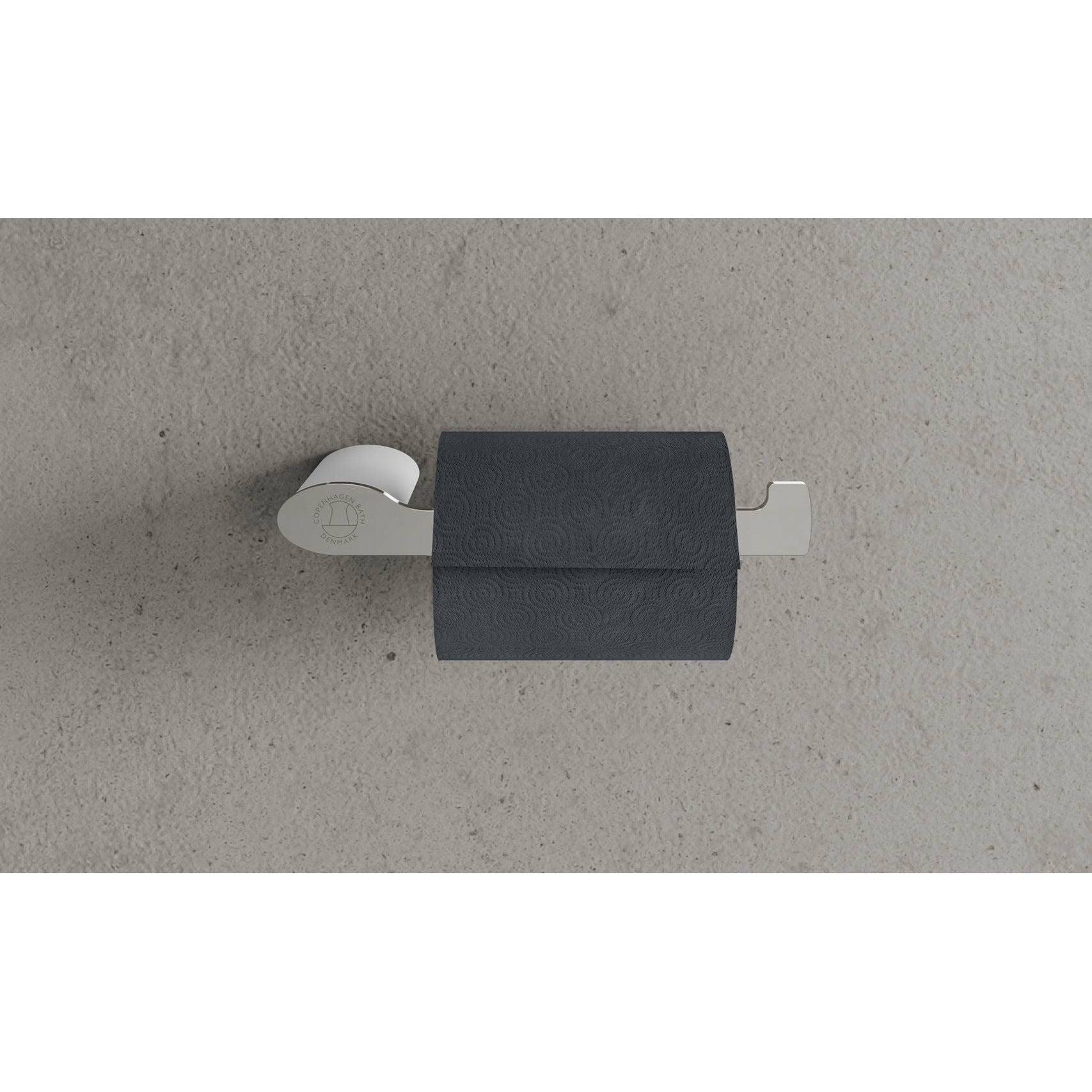 [product_category]-Copenhagen Bath Cb 200 Toilet Roll Holder, Mat White-Copenhagen Bath-5700400401210-40040121-COP-2