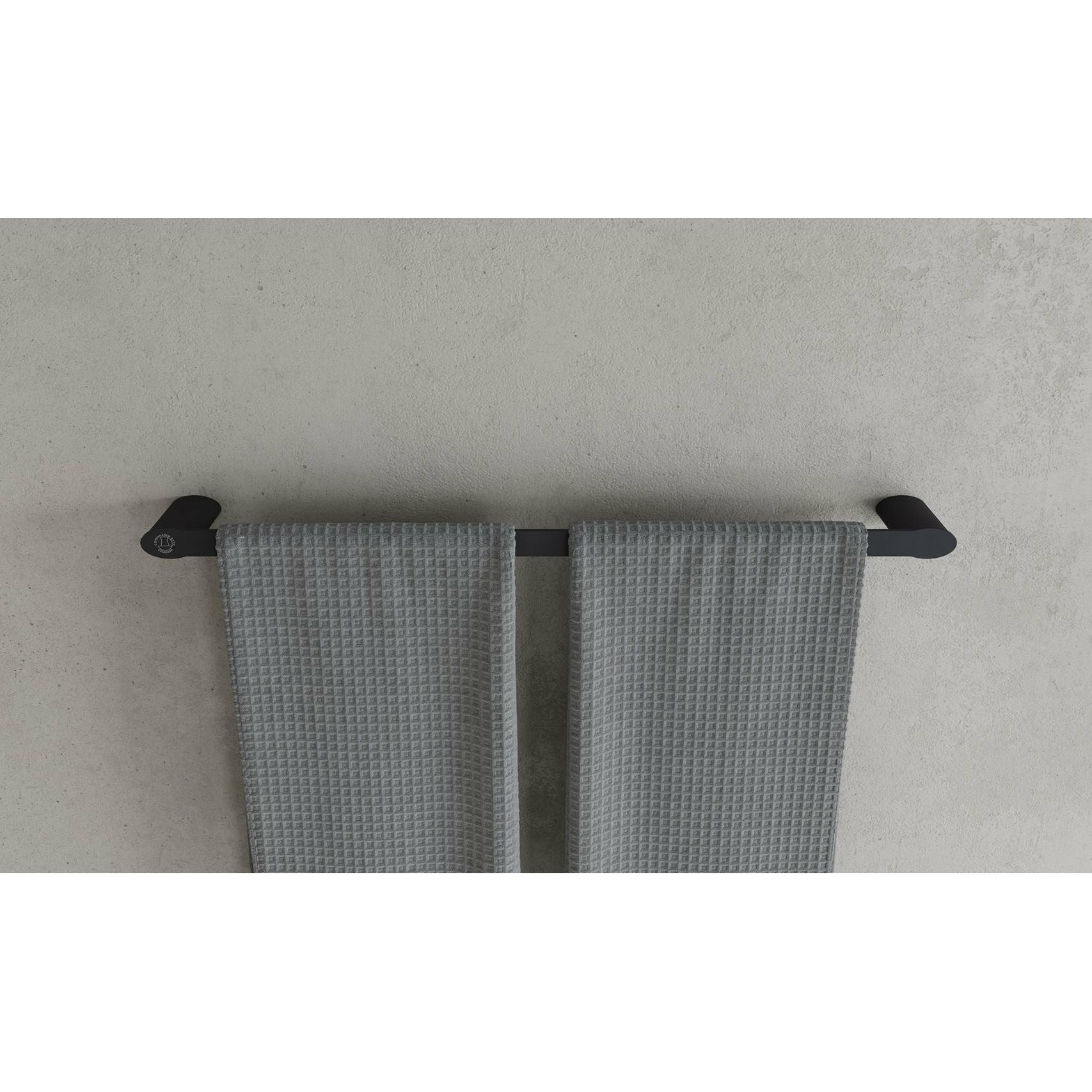 [product_category]-Copenhagen Bath Cb 200 Towel Holder, Mat Black-Copenhagen Bath-5700400401203-40040120-COP-2