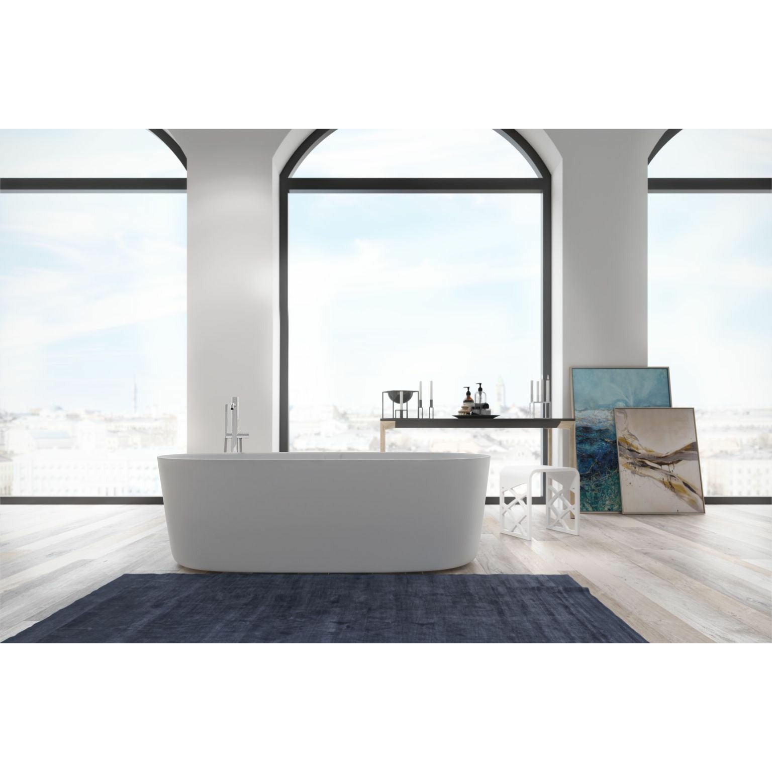 [product_category]-Copenhagen Bath Hornbæk Bathtub, L168 Cm-Copenhagen Bath-5700400300391-40030039-COP-4