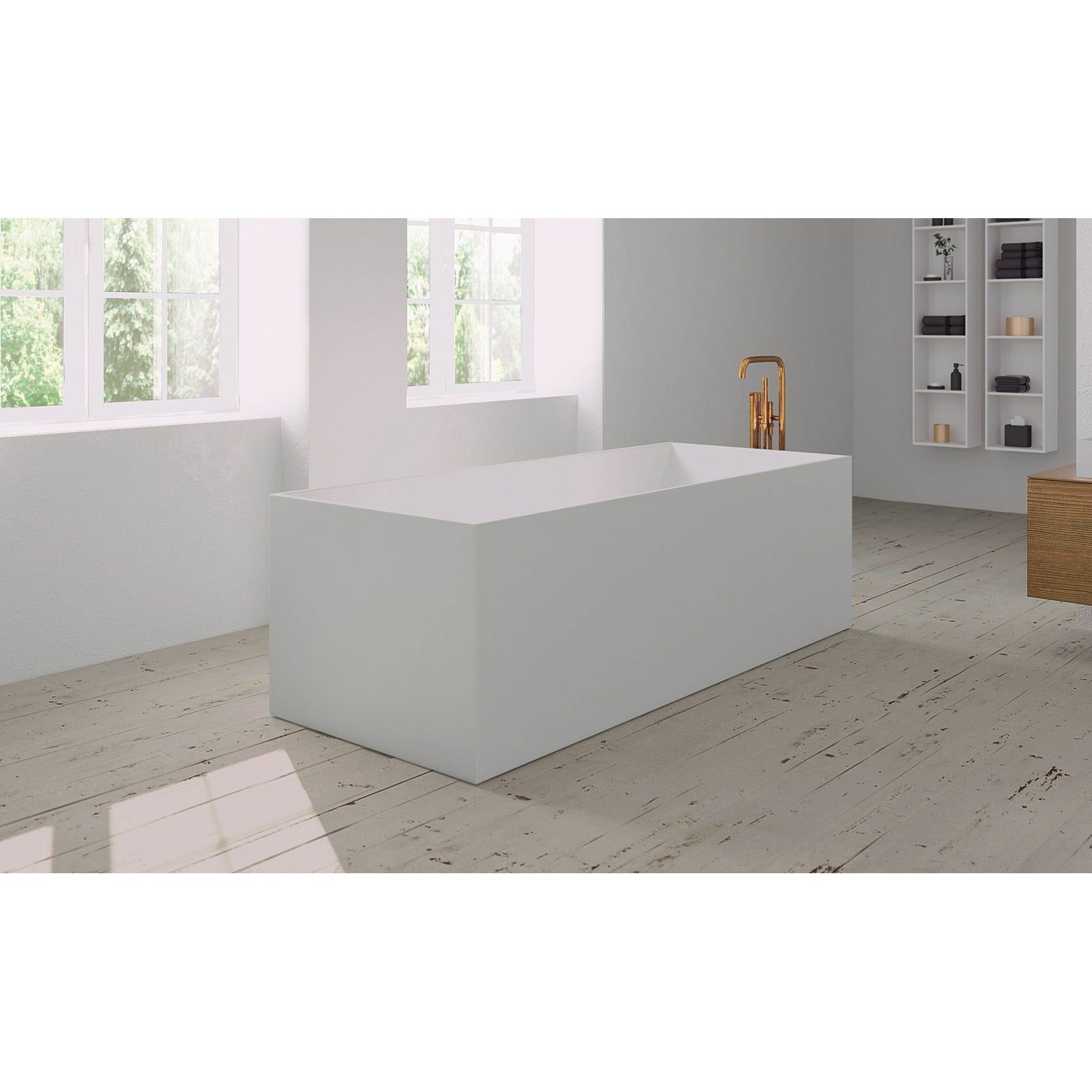 [product_category]-Copenhagen Bath Hornbæk Bathtub, L170 Cm-Copenhagen Bath-5700400300063-40030006-COP-2