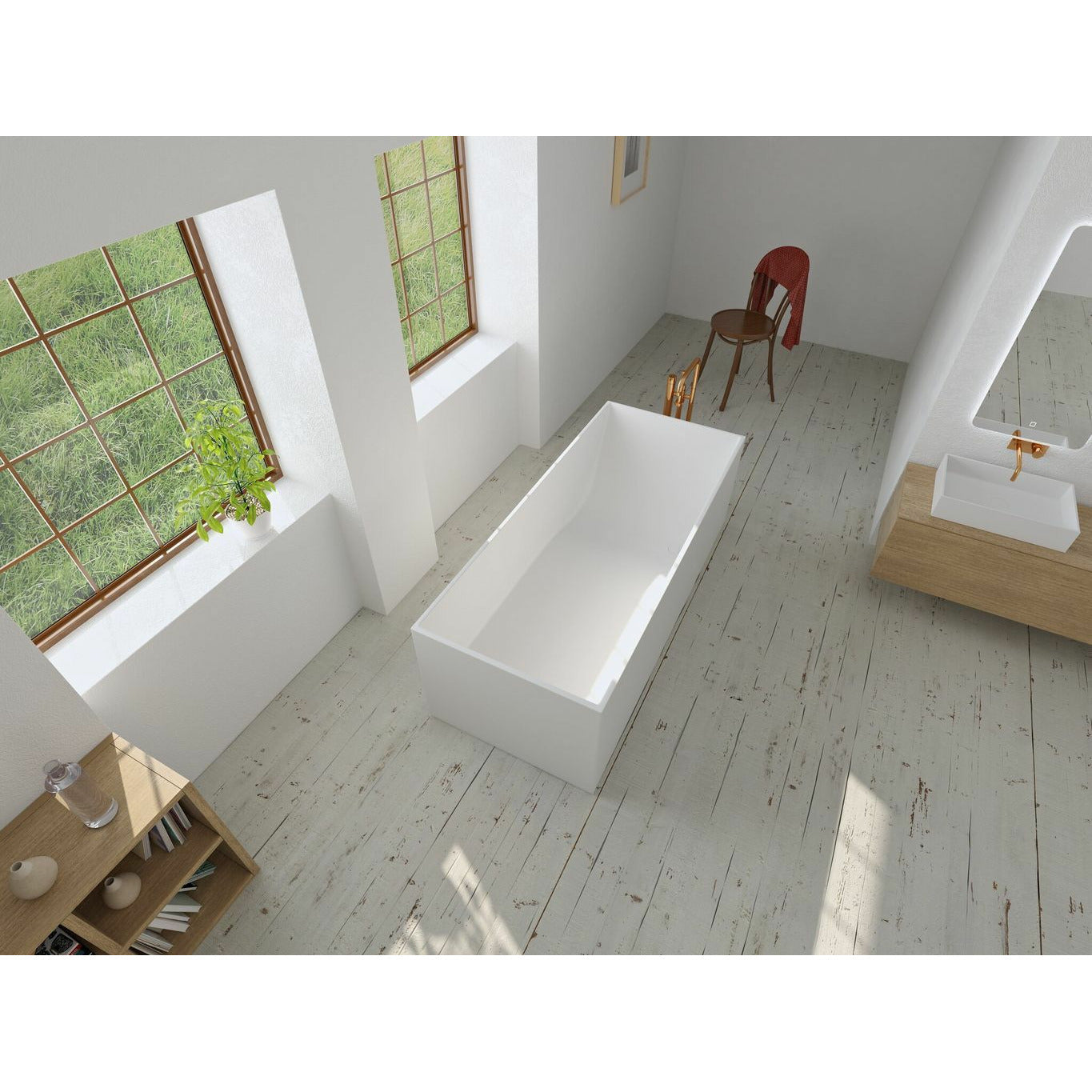 [product_category]-Copenhagen Bath Hornbæk Bathtub, L170 Cm-Copenhagen Bath-5700400300063-40030006-COP-5