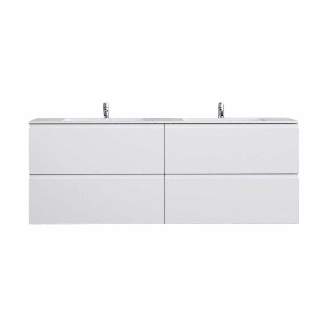[product_category]-Copenhagen Bath Malmö Cabinet With Double Romsø Sink, L160 Cm-Copenhagen Bath-5700300102125-30010212-COP-1