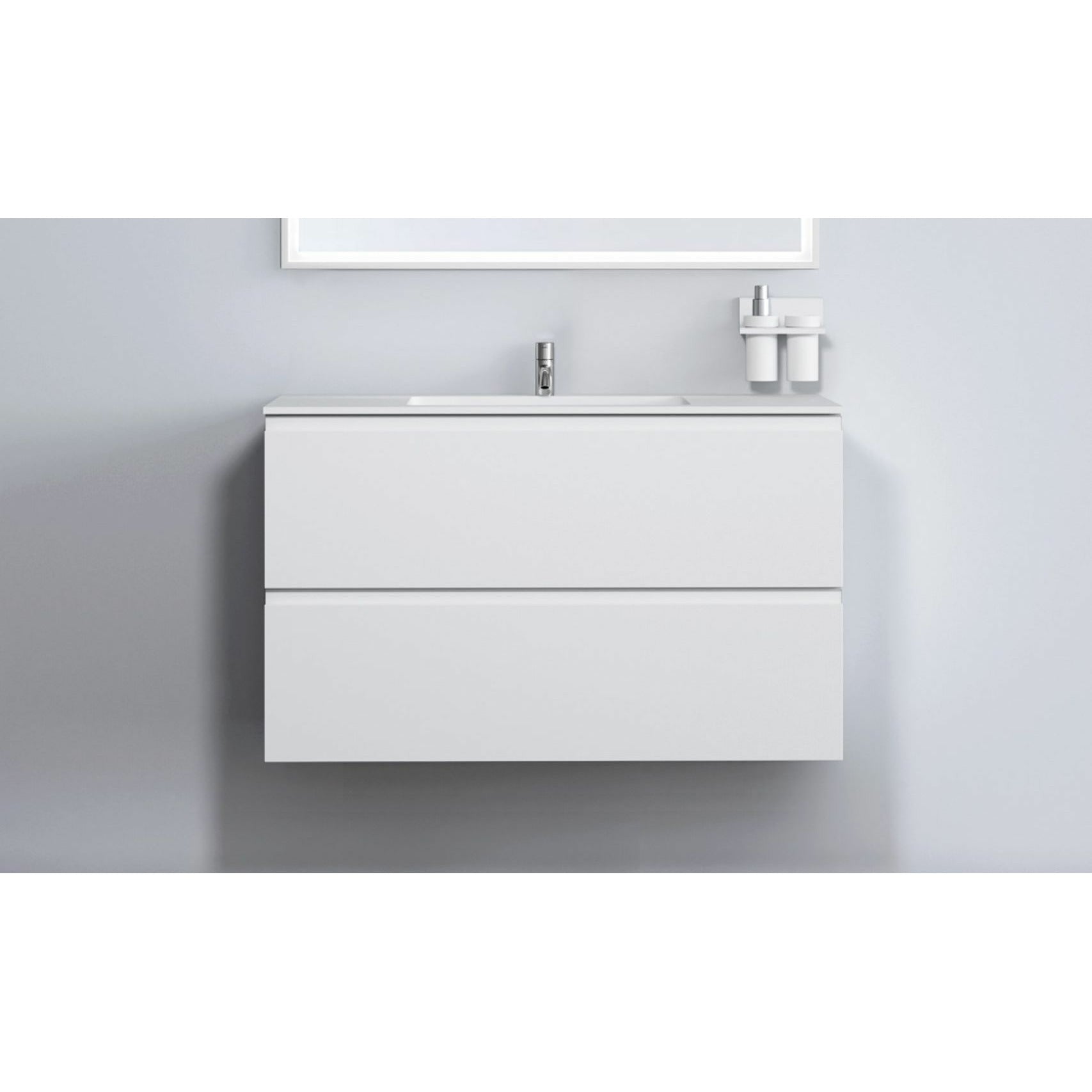 [product_category]-Copenhagen Bath Malmö With Center Romsø Sink, L100 Cm-Copenhagen Bath-5700300101968-30010196-COP-2