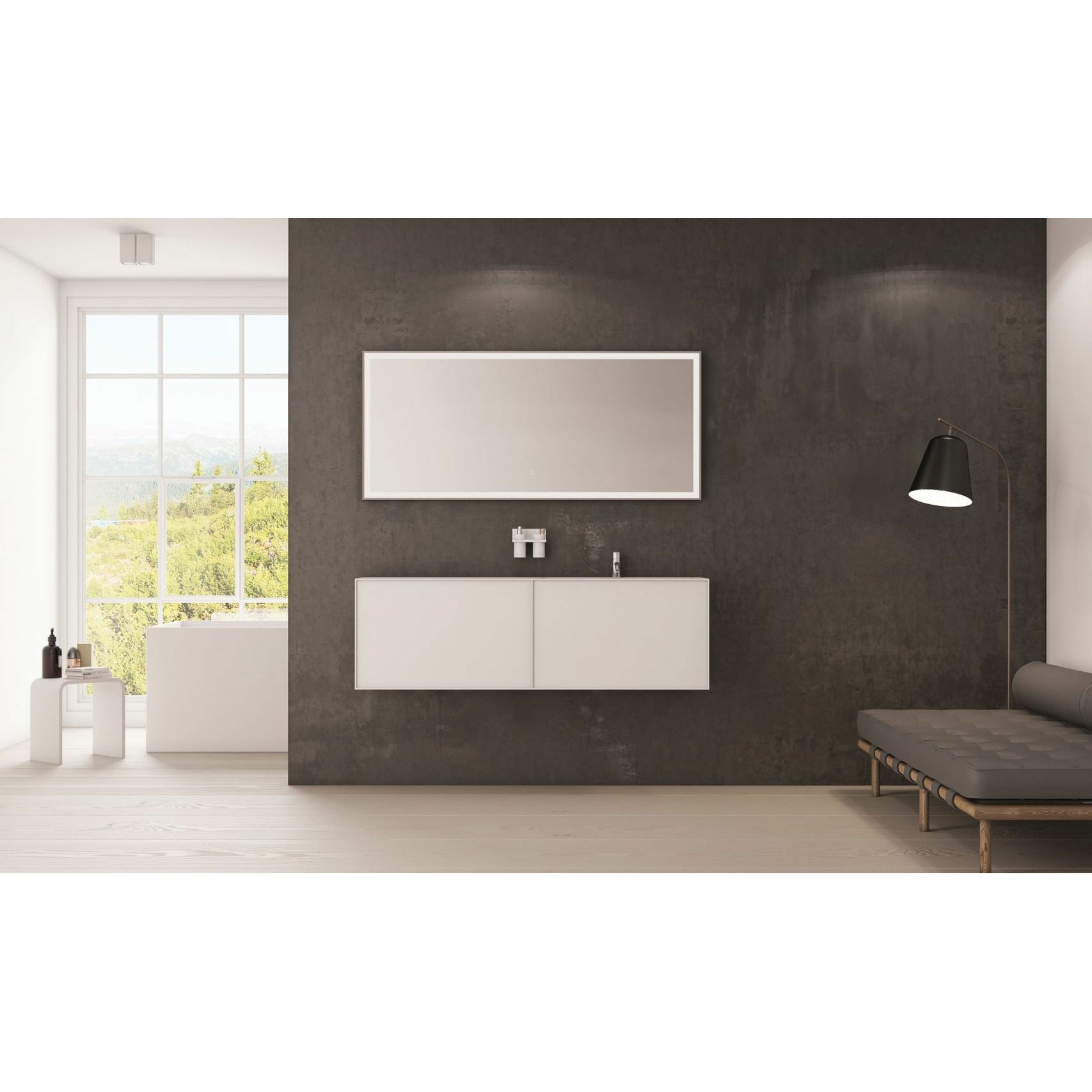 [product_category]-Copenhagen Bath Nexø Cabinet With Right Washing, L160 Cm-Copenhagen Bath-5700300101159-30010115-COP-3