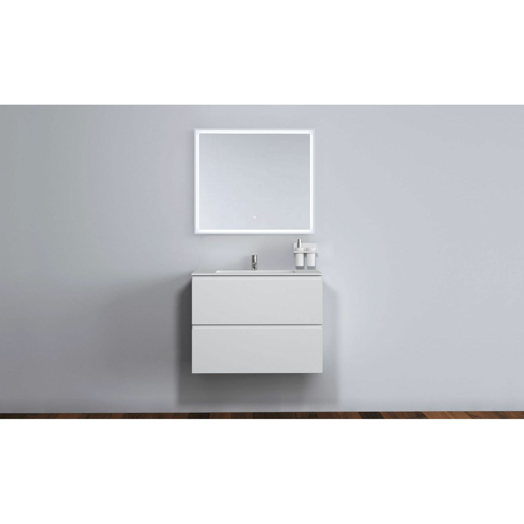 [product_category]-Copenhagen Bath Romsø Center Wash Basin, L80 Cm-Copenhagen Bath-5700300400559-30040055-COP-2