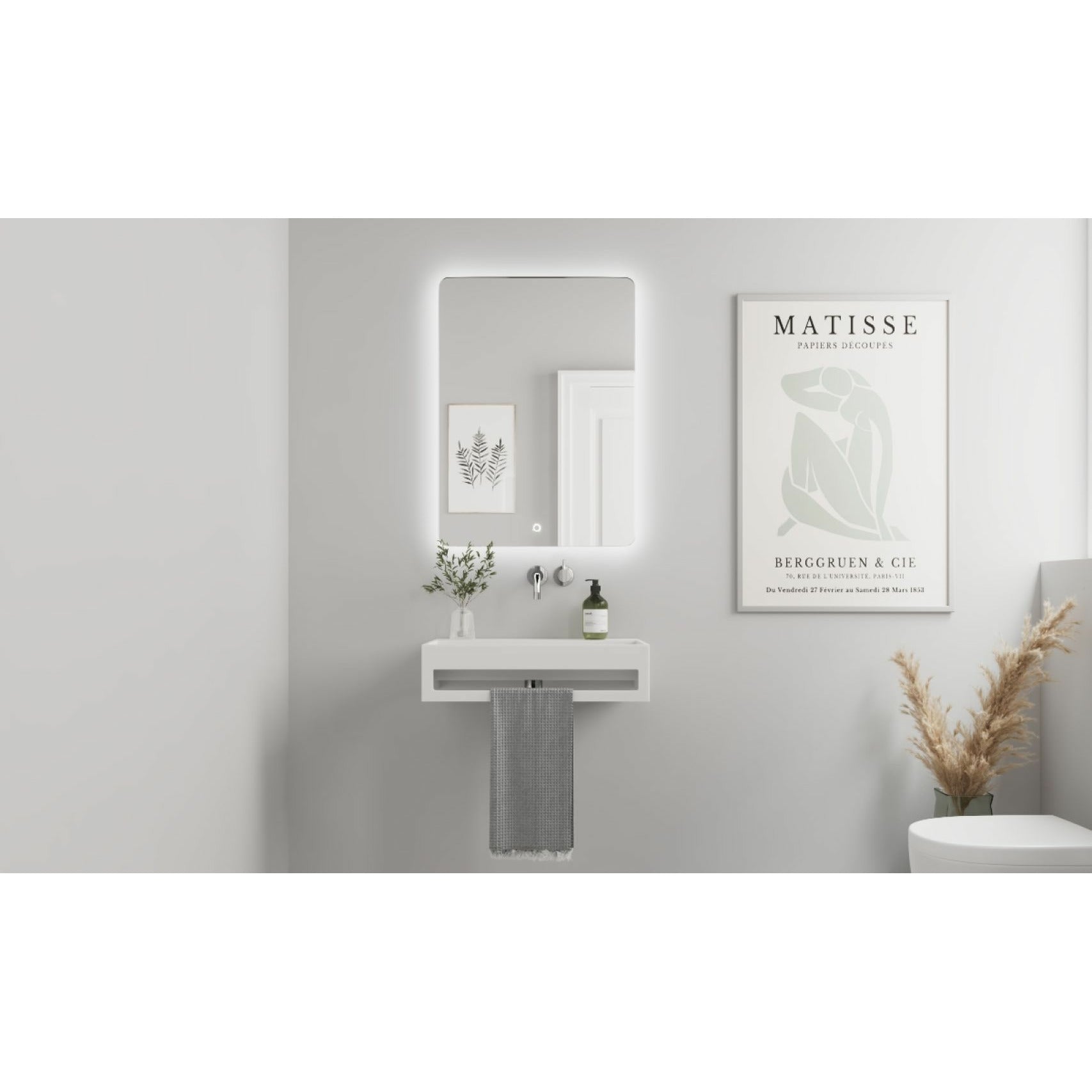 [product_category]-Copenhagen Bath Sandfjord Center Wash Basin, L60 Cm-Copenhagen Bath-5700400100595-40010059-COP-3