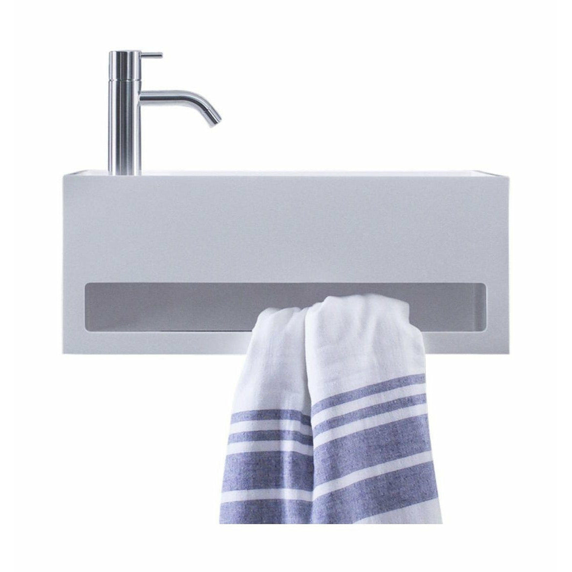 [product_category]-Copenhagen Bath Sandfjord Right Wash Basin, L50 Cm-Copenhagen Bath-5700400100557-40010055-COP-1