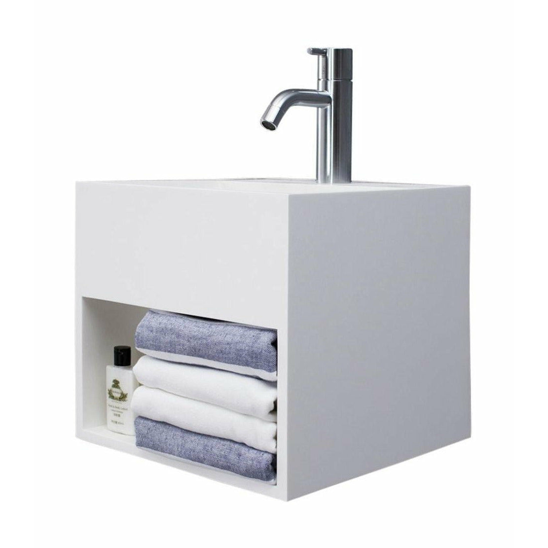 [product_category]-Copenhagen Bath Søndersø Center Wash Basin, L30 Cm-Copenhagen Bath-5700400100250-40010025-COP-1