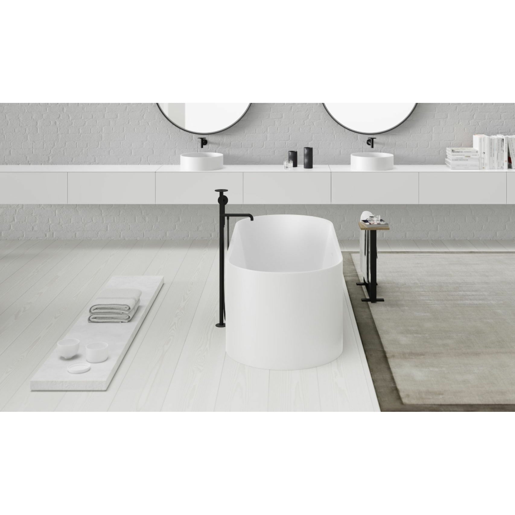 [product_category]-Copenhagen Bath Sq1 Oval Bathtub-Copenhagen Bath-5700400300414-40030041-COP-2