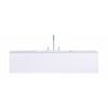 Copenhagen Bath SQ2 kabinet med midtervask, L120 cm