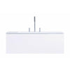 Copenhagen Bath SQ2 kabinet med midtervask, L80 cm