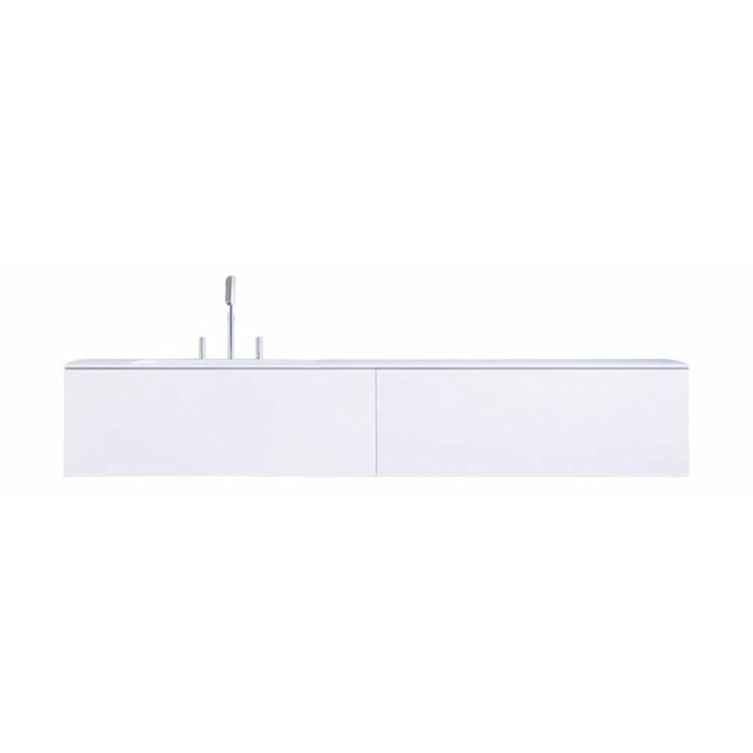 [product_category]-Copenhagen Bath Sq2 Cabinet With Left Sink, L160 Cm-Copenhagen Bath-5700300101241-30010124-COP-1