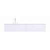 Copenhagen Bath SQ2 kabinet med venstre håndvask, L160 cm