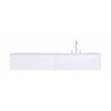 Copenhagen Bath SQ2 kabinet med højre vask, L160 cm