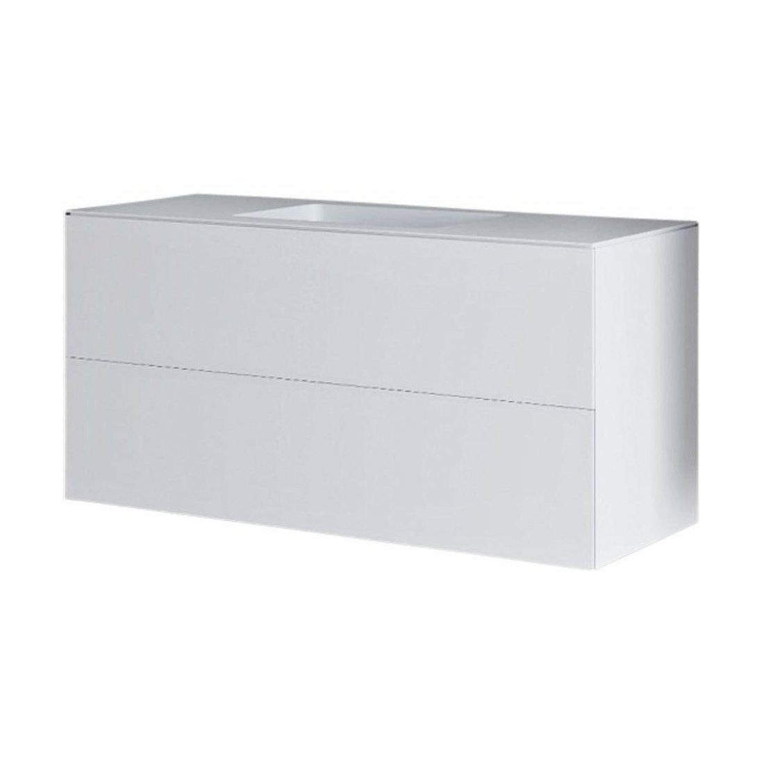 [product_category]-Copenhagen Bath Sq2 Double Cabinet With Center Wash, L120 Cm-Copenhagen Bath-5700300102460-30010246-COP-1