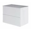 Copenhagen Bath SQ2 dobbelt kabinet med bordplade, L80 cm
