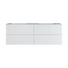 Copenhagen Bath SQ2 dobbeltkabinet med dobbelt vask, L160 cm
