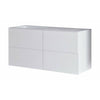 Copenhagen Bath SQ2 dobbelt kabinet med venstre vask, L120 cm