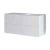 Copenhagen Bath SQ2 dobbelt kabinet med højre vask, L120 cm