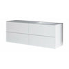 Copenhagen Bath SQ2 dobbelt kabinet med højre vask, L160 cm
