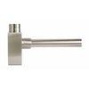 Copenhagen Bath Water Trap Square, Brushed Steel