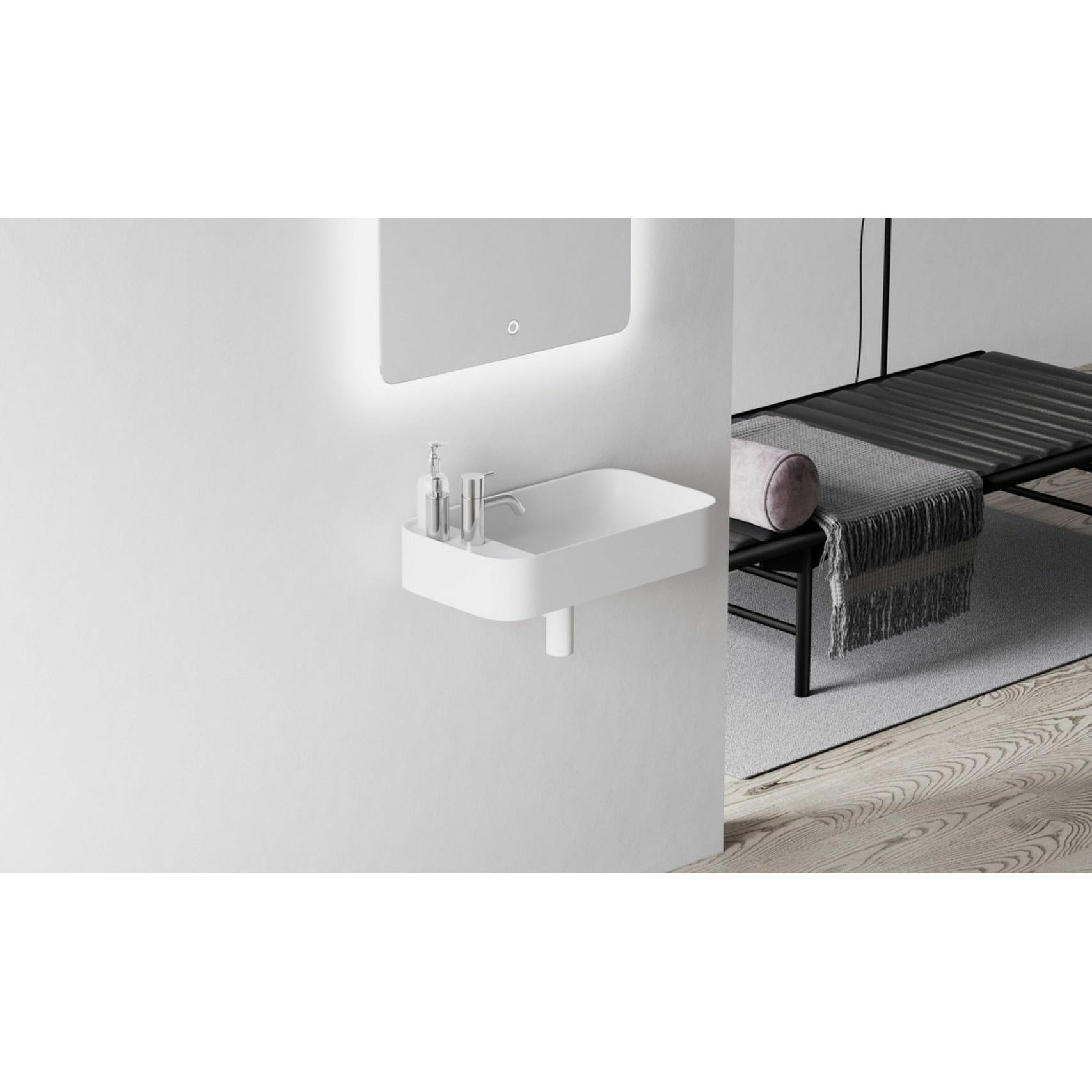 [product_category]-Copenhagen Bath Yuno Lr Wash Basin, L55 Cm-Copenhagen Bath-5700400102261-40010226-COP-3
