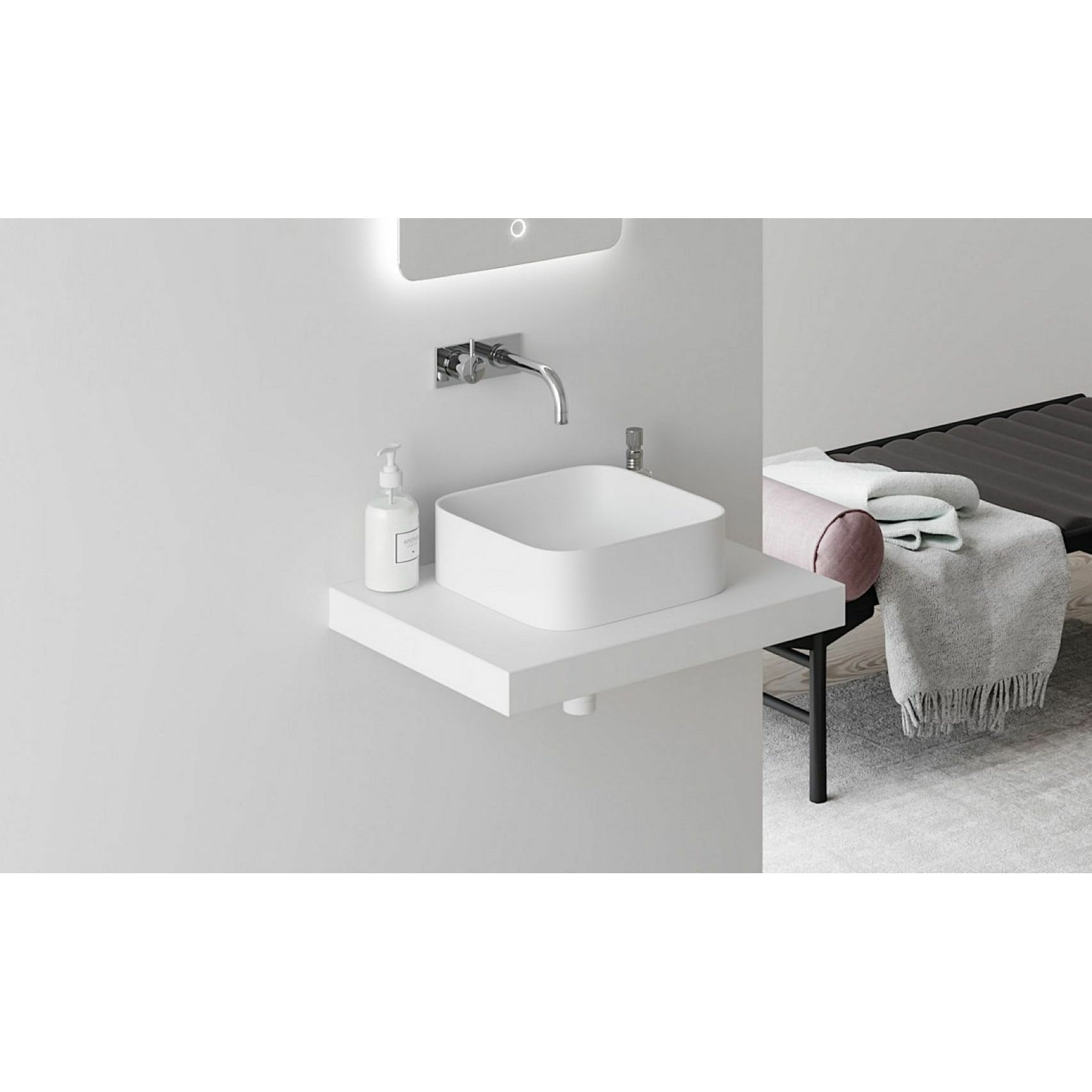 [product_category]-Copenhagen Bath Yuno Rail Wash Basin, L34 Cm-Copenhagen Bath-5700400102223-40010222-COP-3