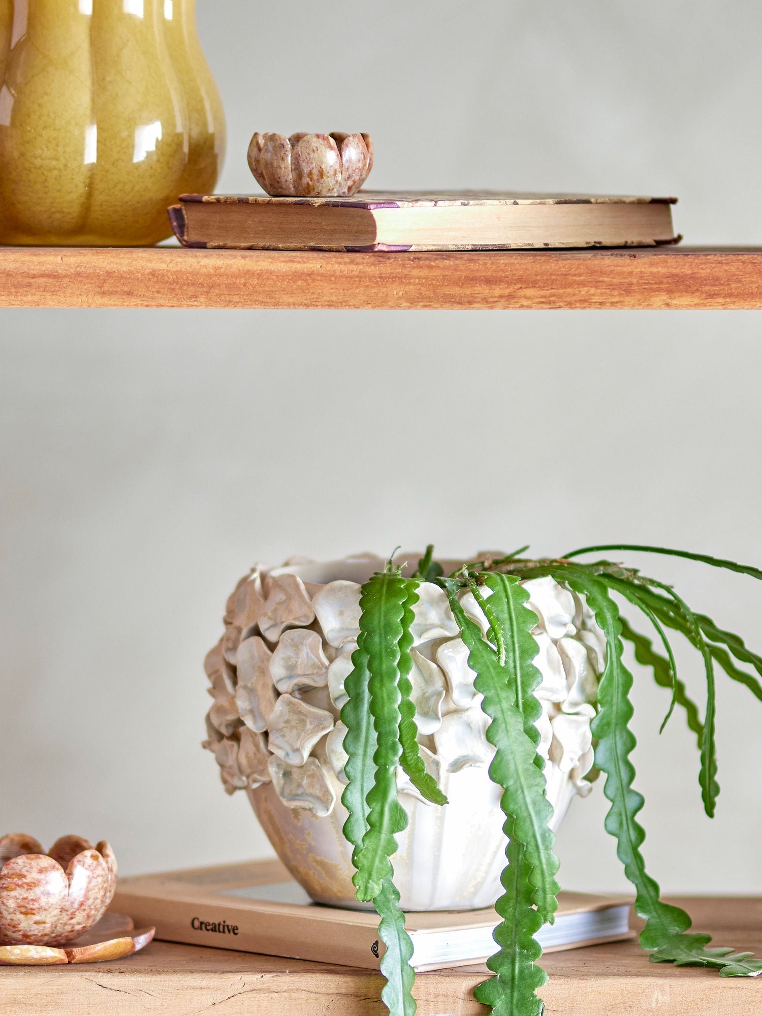 [product_category]-Creative Collection Coral Flowerpot, Nature, Stoneware-Creative Collection-5711173324750-82060815-BLO-2