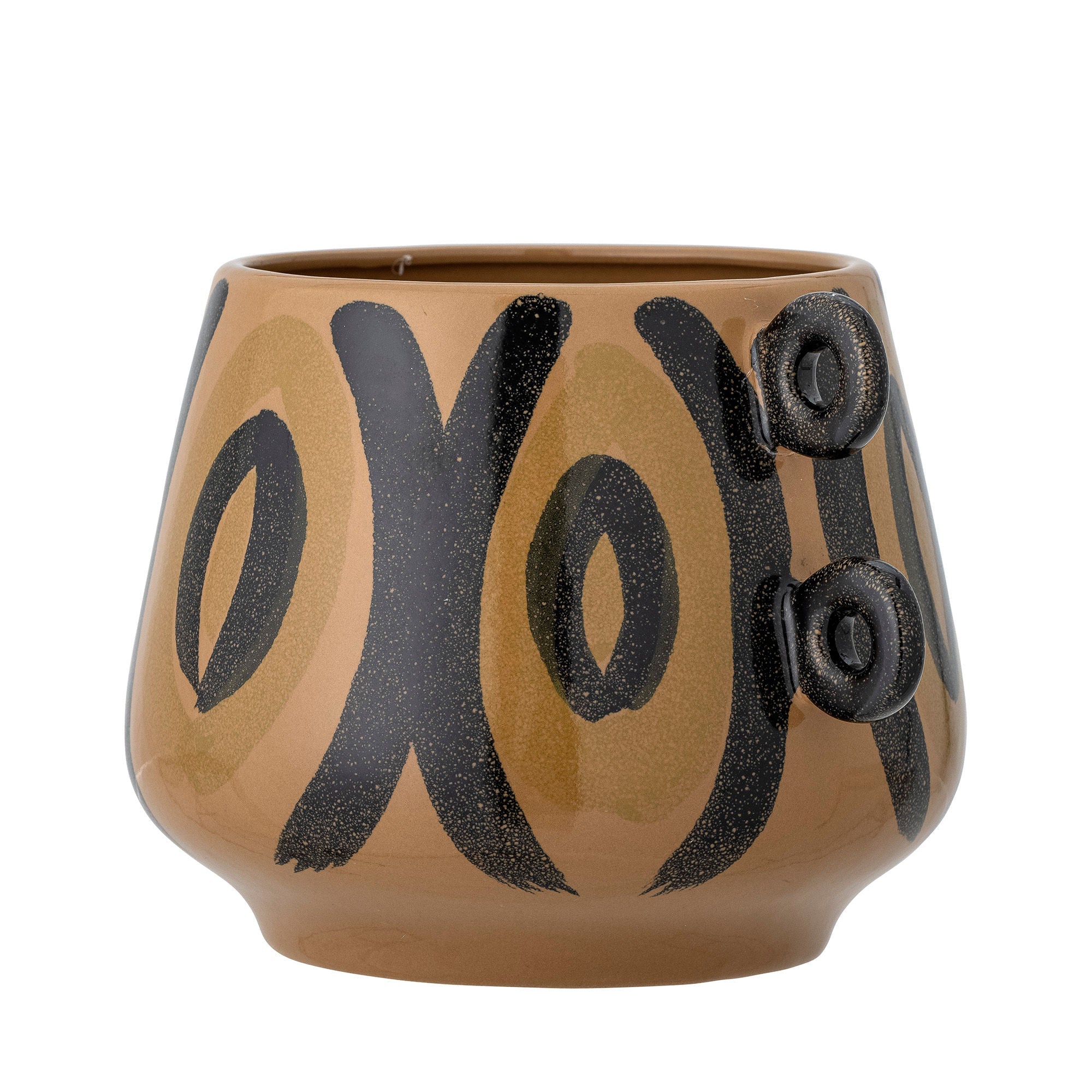 [product_category]-Creative Collection Hayan Flowerpot, Brown, Stoneware-Creative Collection-5711173297573-82057544-BLO-2