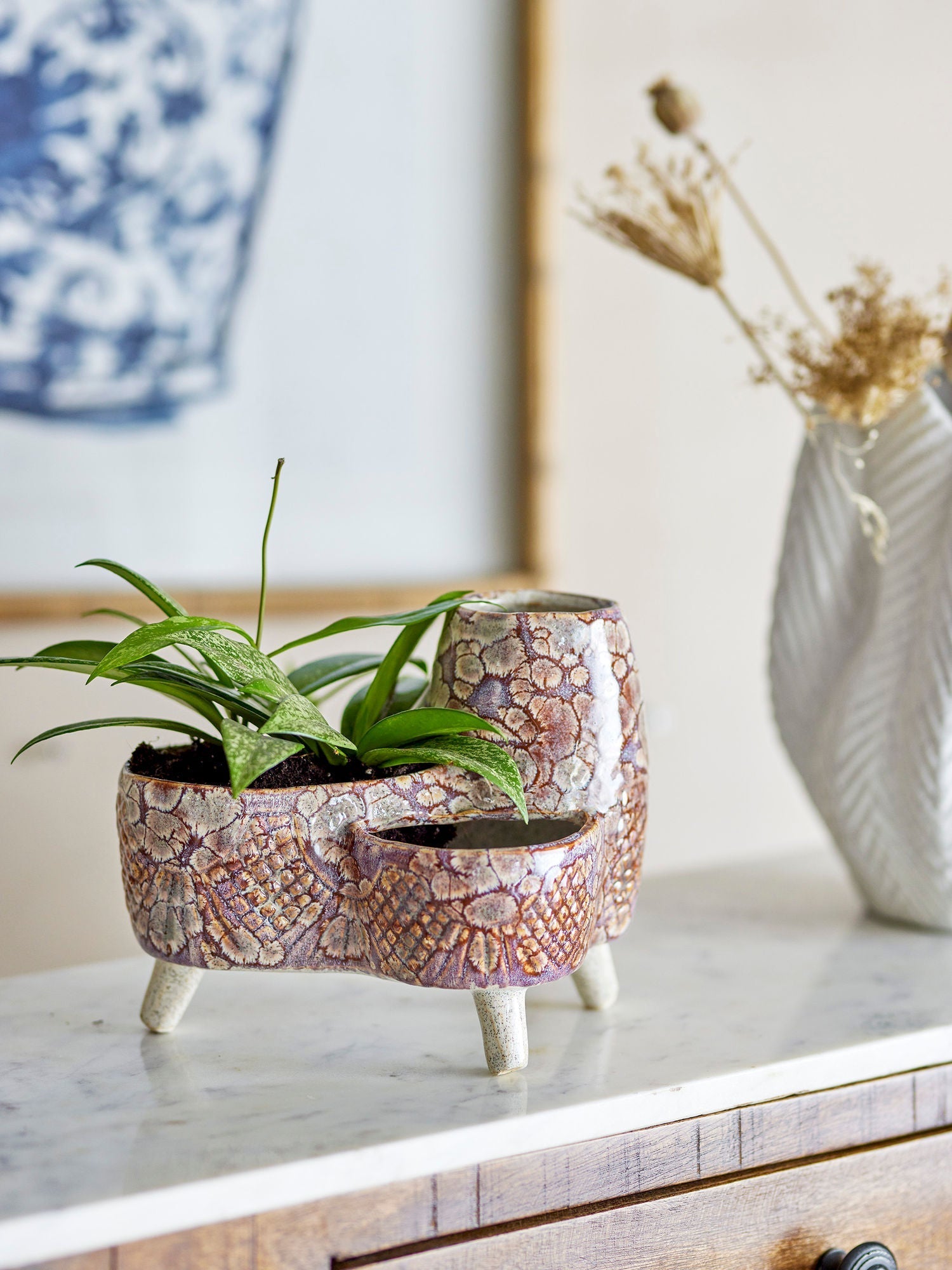 [product_category]-Creative Collection Shaya Flowerpot, Nature, Stoneware-Creative Collection-5711173303274-82057762-BLO-4