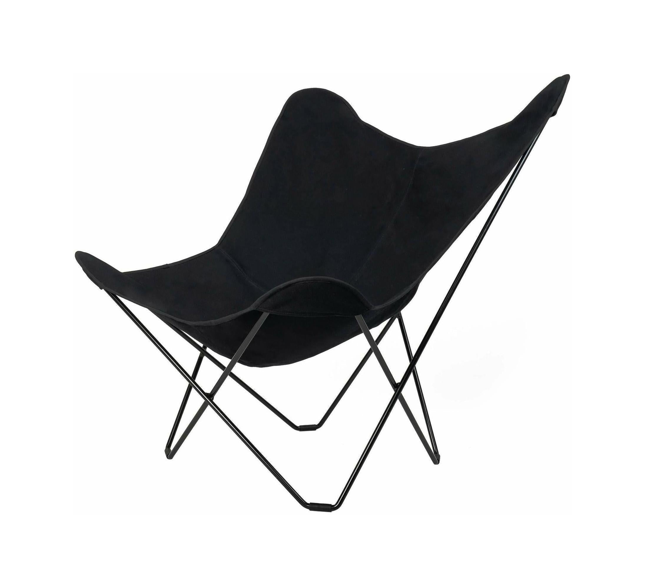 [product_category]-Cuero Cotton Canvas Mariposa Black-Cuero-12433-CUE-1